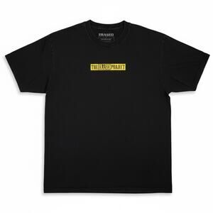 Erased Project Time for the Kill Black Graphic Streetwear T-Shirt Men's XL